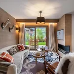 A Rochebrune Avec Jardin Pour 6 Personnes - Acces Piscine, Salle De Sport, Sauna - Fr-1-569-24 Megève