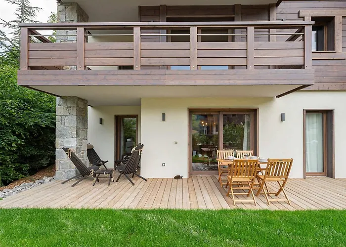 Appartement A Rochebrune Avec Jardin Pour 6 Personnes - Acces Piscine, Salle De Sport, Sauna - Fr-1-569-24 Megève