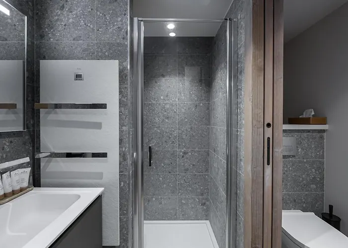 A Rochebrune Avec Jardin Pour 6 Personnes - Acces Piscine, Salle De Sport, Sauna - Fr-1-569-24 Megève